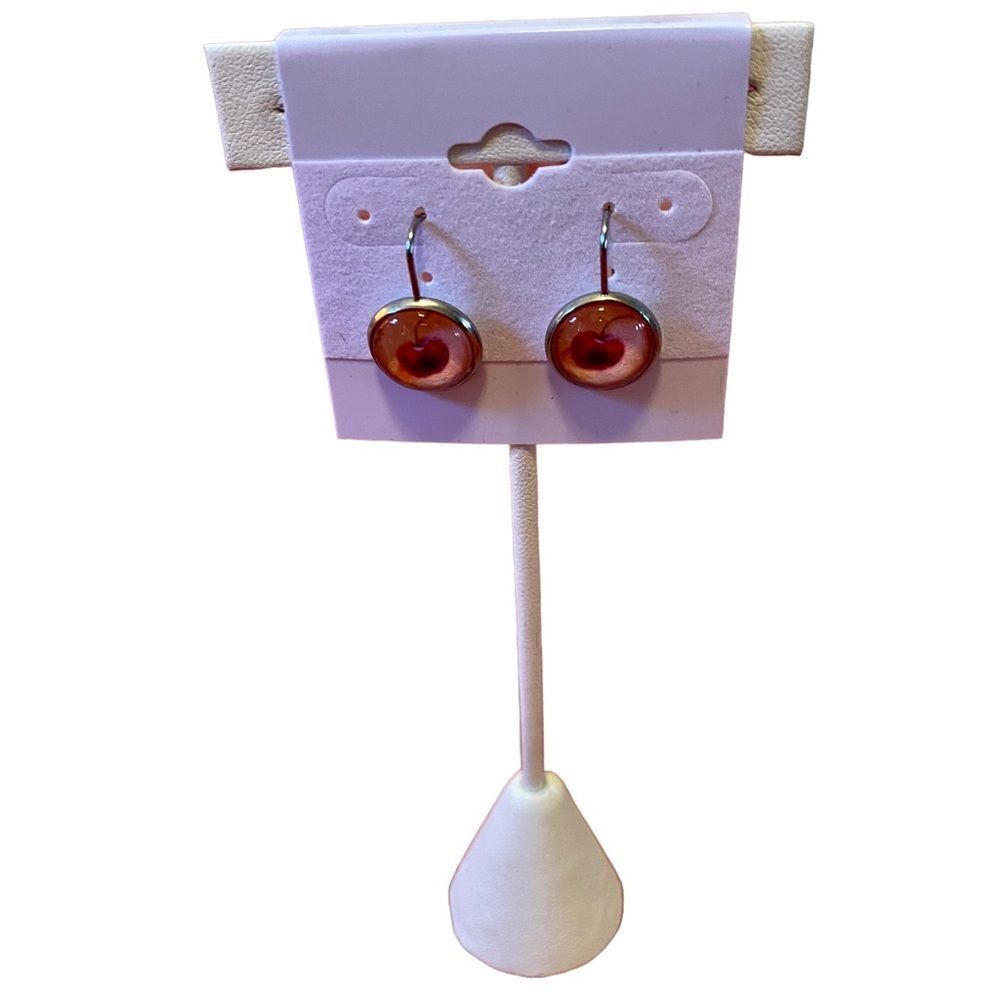 Hand Designed & Crafted Small Button Shapedcherry… - image 2